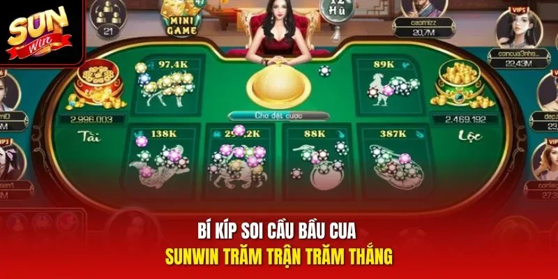 Bí kíp soi cầu bầu cua Sunwin trăm trận trăm thắng